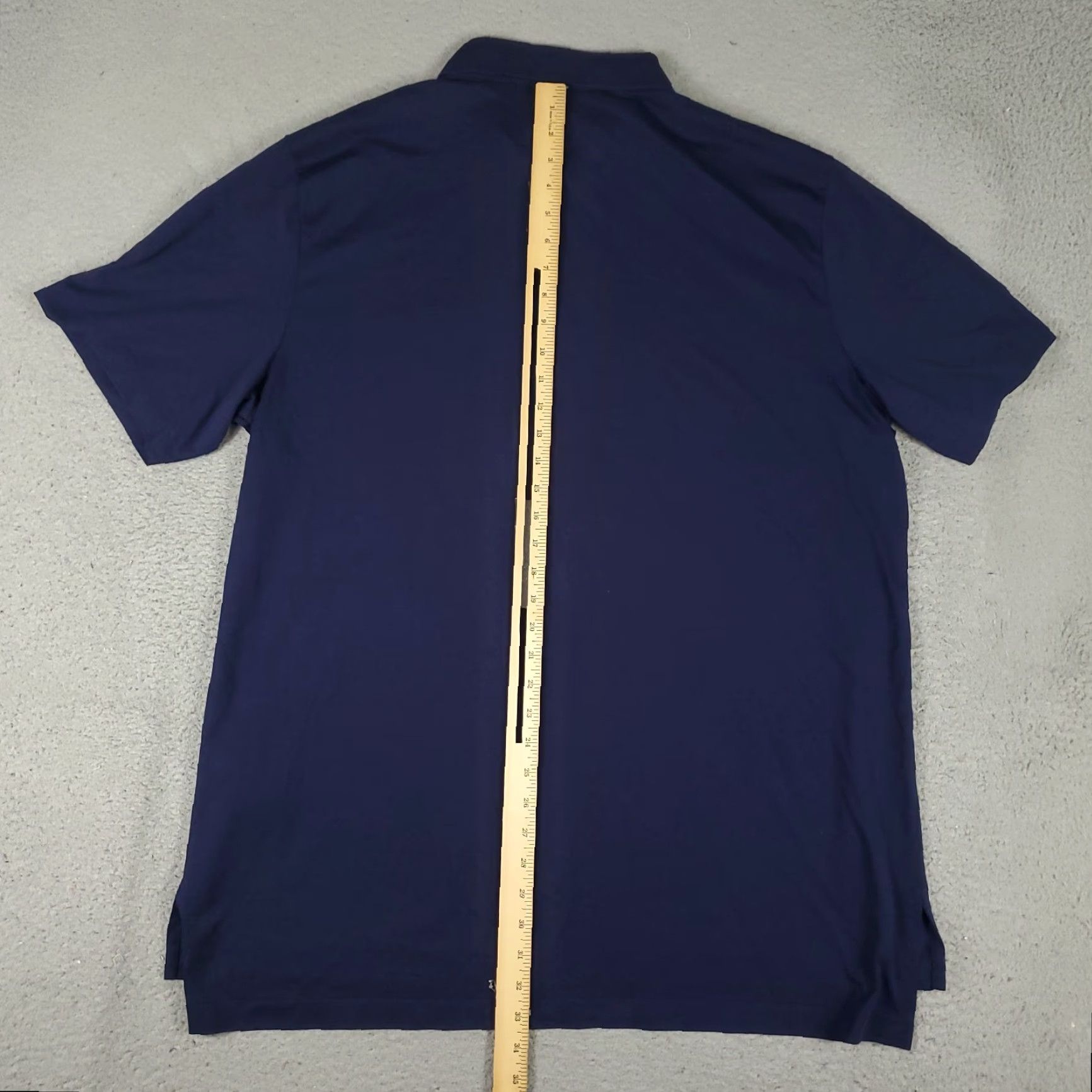Ralph Lauren Ralph Lauren Polo Shirt Men XL Navy Blue Golf Casual Short Sleeve Shirt M A L-Lined Col l ar Logo Size US XL / EU 56 / 4 - 3 Thumbnail