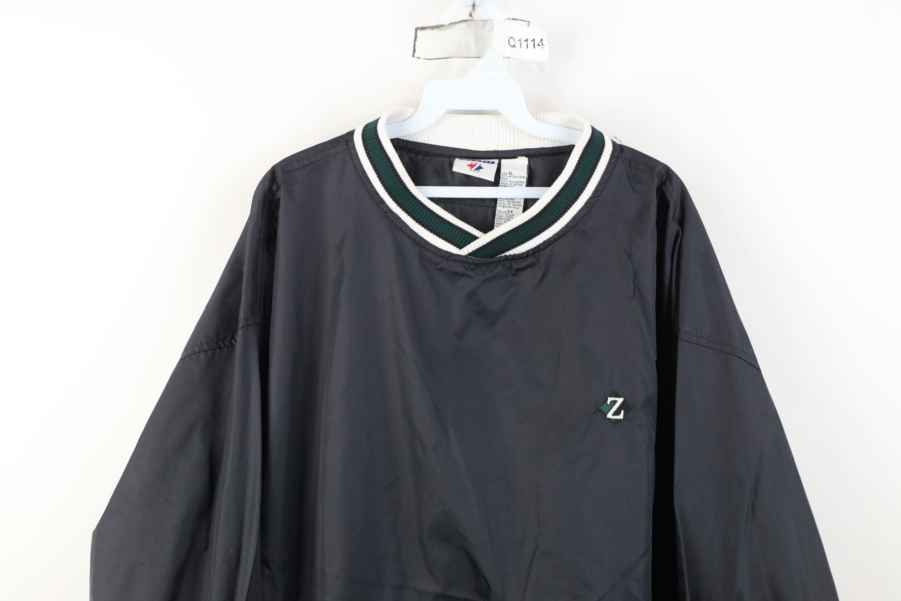 Vintage Vintage 90s Streetwear Golf Windbreaker Jacket Black Size US XL / EU 56 / 4 - 2 Thumbnail