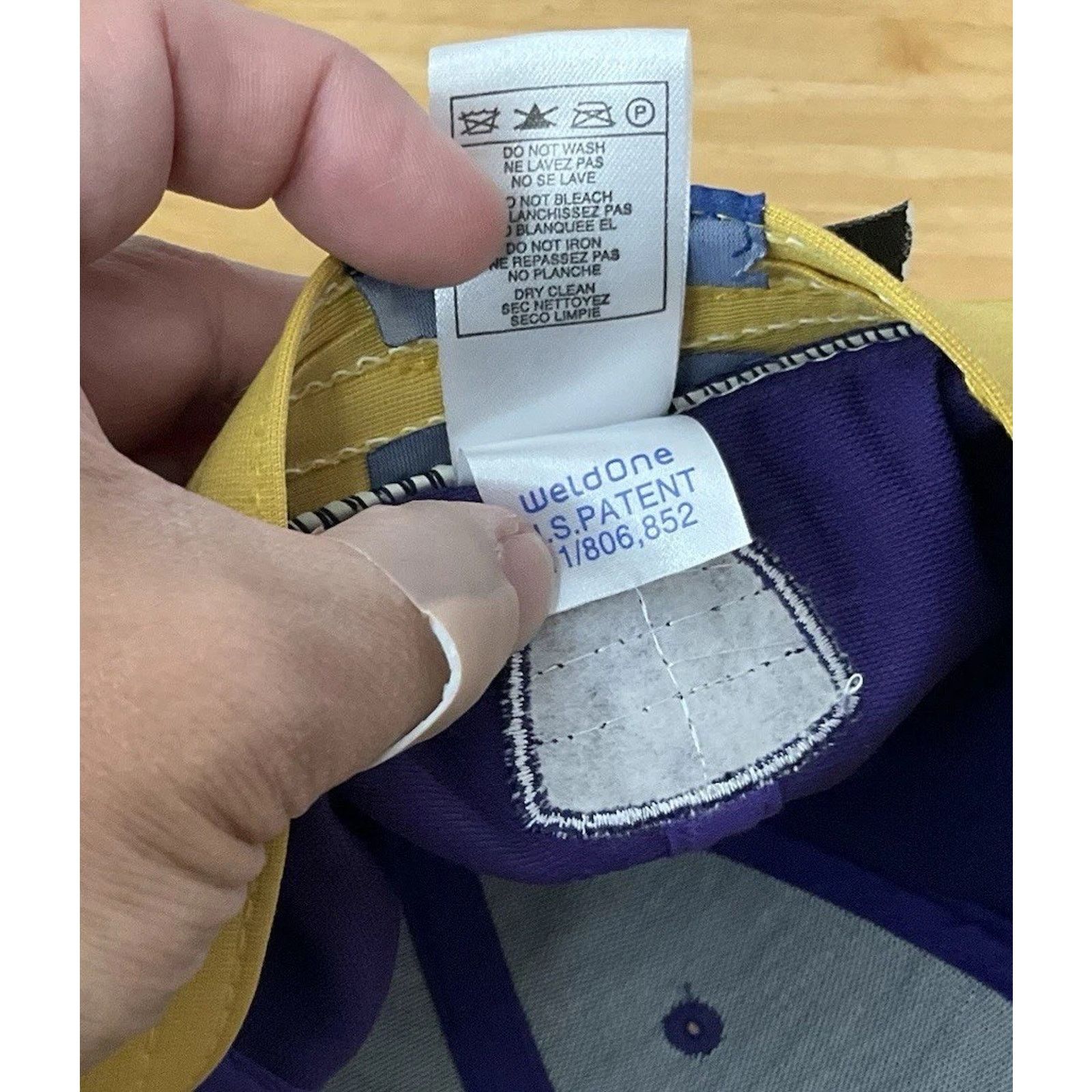 Reebok Vintage Baltimore Ravins Hat Mens Reebok S/M Raised Logo Size ONE SIZE - 7 Thumbnail