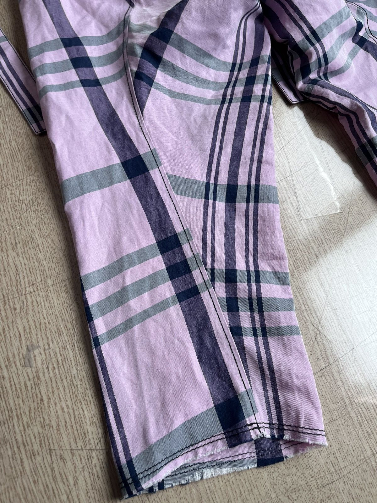 Vivienne Westwood M Vivienne westwood tartan raw hem belted harem pants Size US 29 - 6 Thumbnail