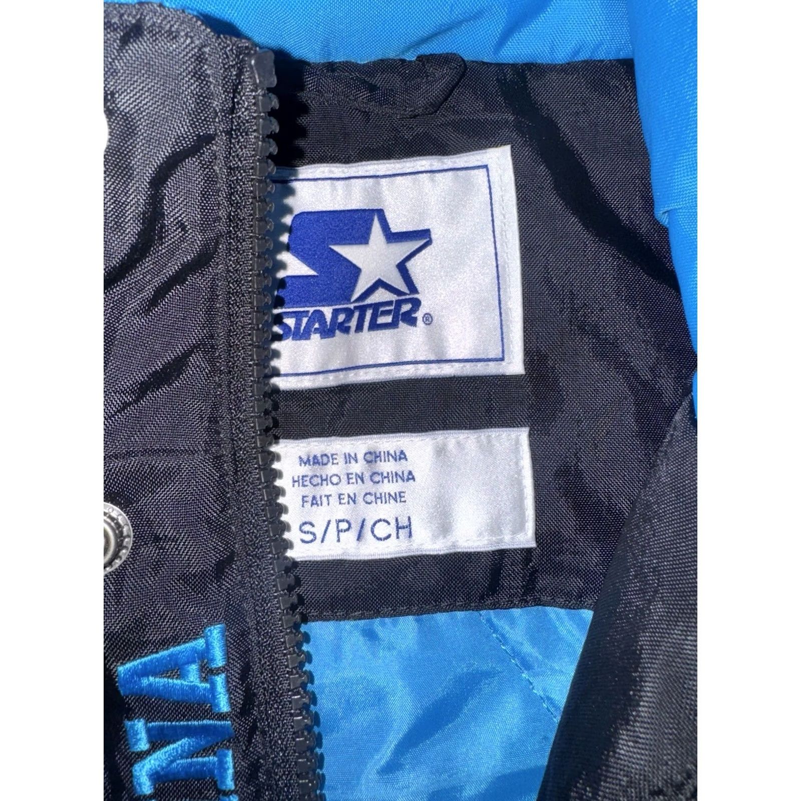 Starter Starter NFL Carolina Panthers Hooded Jacket Pullover Half Zip Multicolor Size S Mens Size US S / EU 44-46 / 1 - 2 Thumbnail