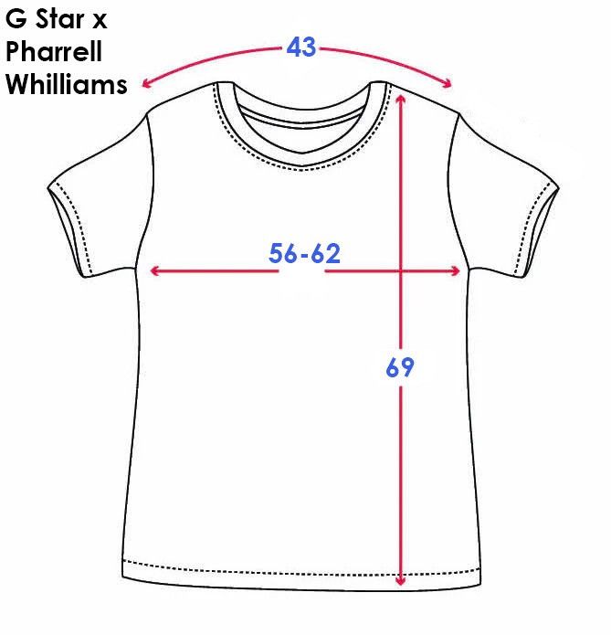 G-Star × Pharrell G-Star Raw x Pharrell Williams Oceans Loose Tee Womens S Size S / US 4 / IT 40 - 15 Thumbnail