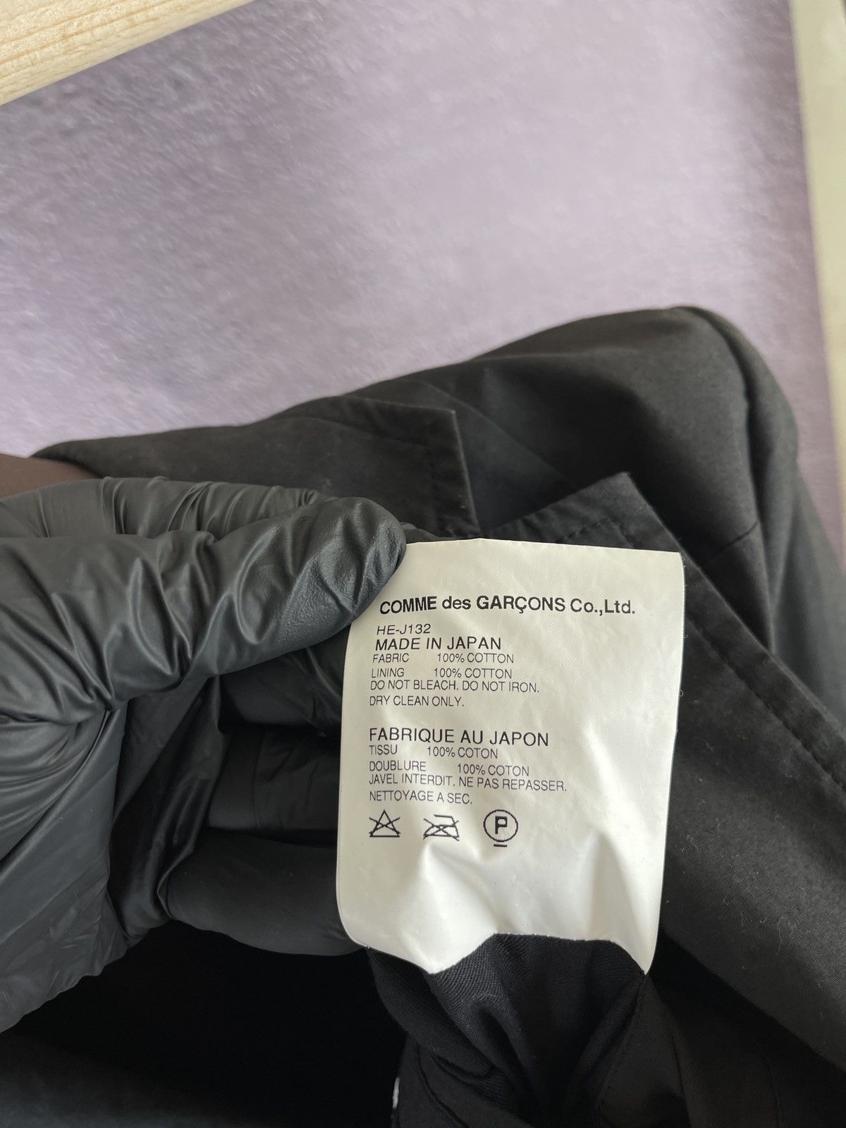 Comme des Garcons Comme des Garçons Homme 10SS black patched style blazer Size 38R - 12 Thumbnail
