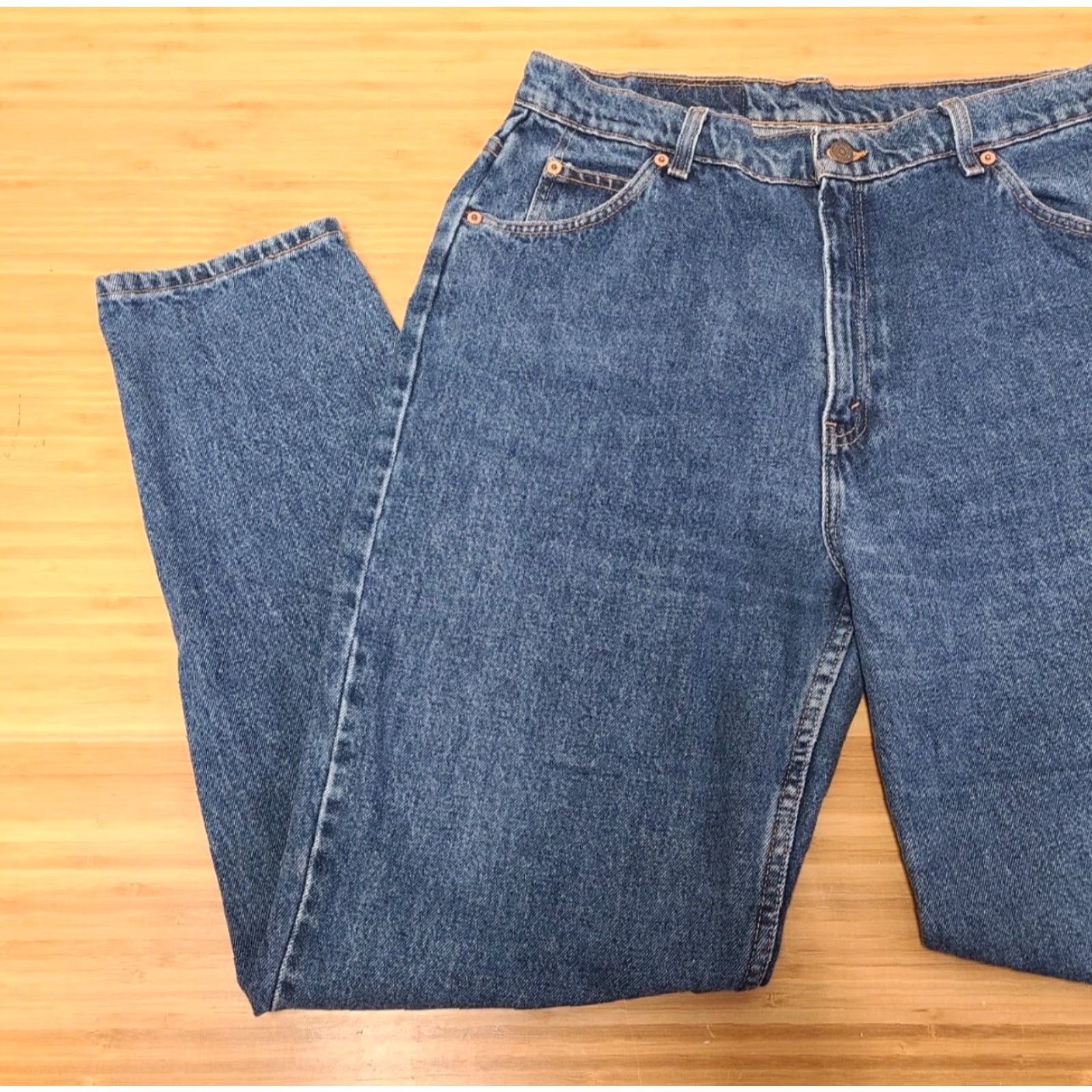 Levi's VINTAGE Levis 921 Jeans Women's 16 Medium Orange Tab Tapered Leg Fit 15921 Size 38" / US 16 / IT 52 - 5 Thumbnail