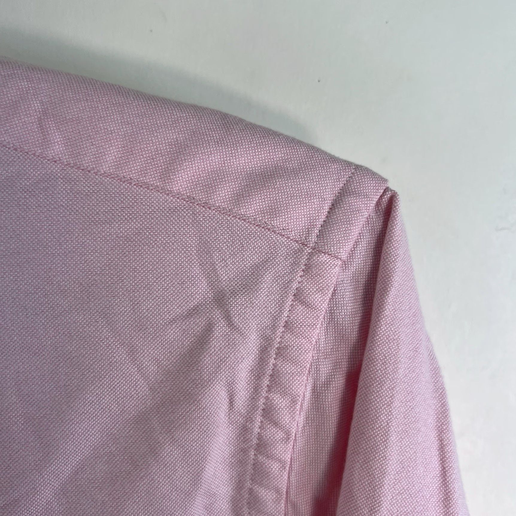 Brooks Brothers VINTAGE Brooks Brothers Red Fleece Button Down Shirt Men L Pink Long Sleeve Size US L / EU 52-54 / 3 - 2 Thumbnail