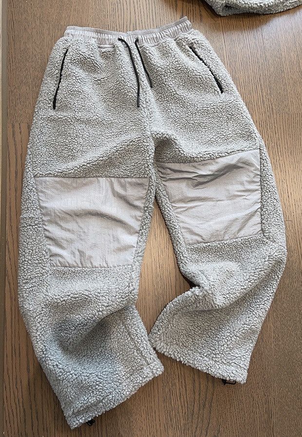 Japanese Brand × Vintage Outdoor retro y2k knee panel fleece baggy pants Size US 32 / EU 48 - 6 Thumbnail