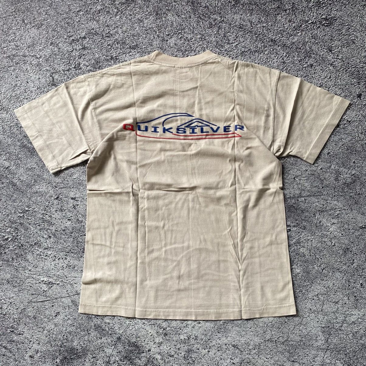 Quicksilver × Quiksilver 💥SOLD💥Vintage Quiksilver Logo Tshirt Size US M / EU 48-50 / 2 - 1 Thumbnail
