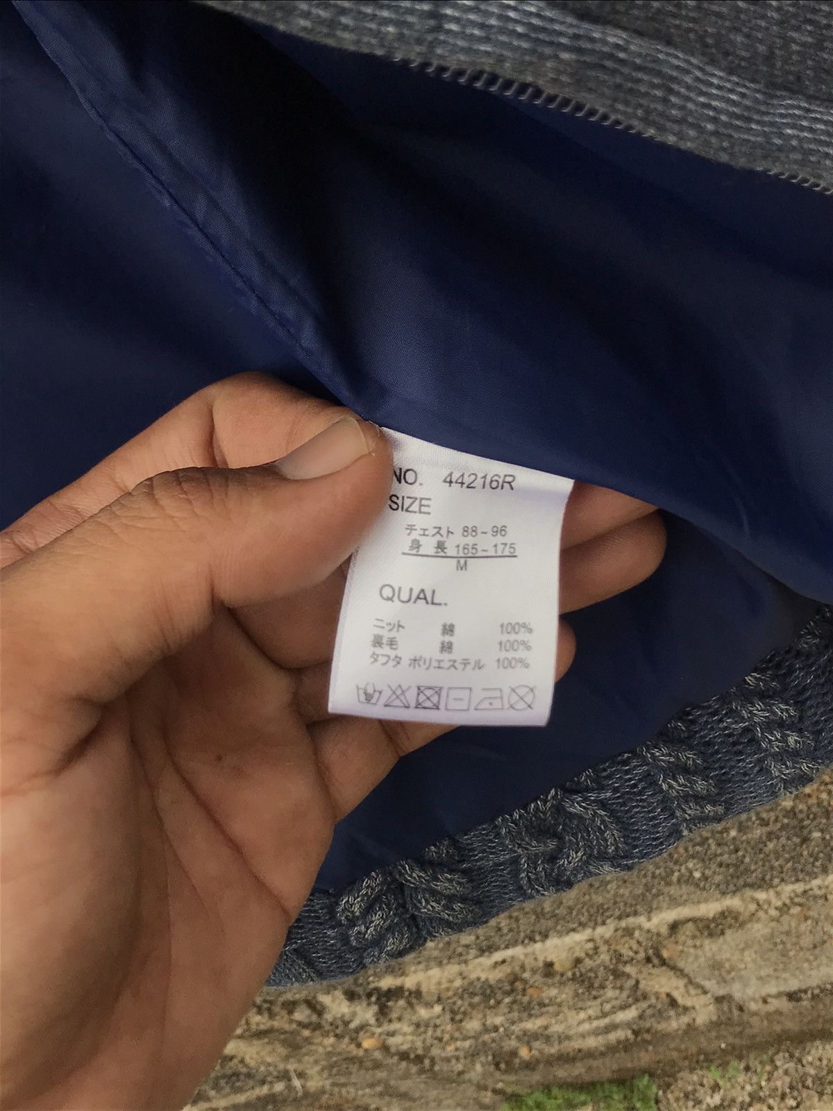 Indigo × Japanese Brand 🔥Real Masters Knit Puffer Hoodie Indigo Vest Size US M / EU 48-50 / 2 - 11 Thumbnail