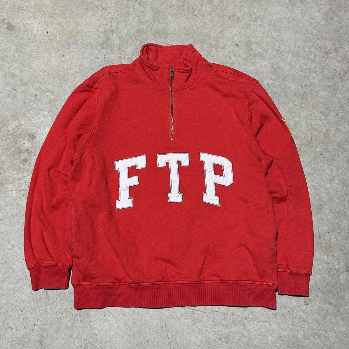 Fuck The Population FTP HalfZip Sweater size Large in Men Size US L / EU 52-54 / 3 - 1 Thumbnail
