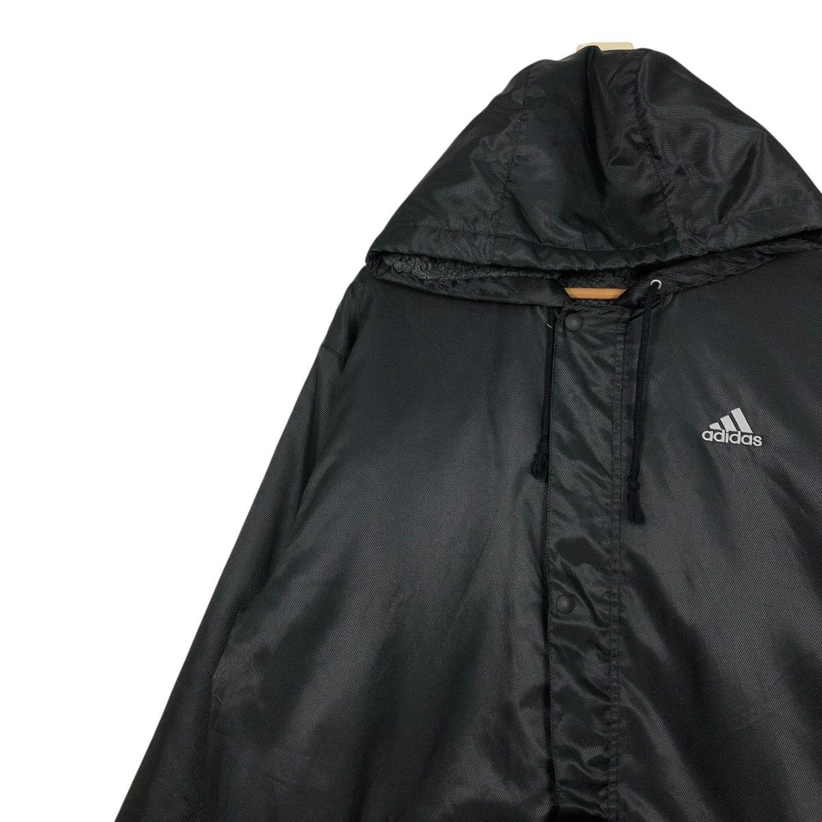 Adidas 🔥VINTAGE LONG JACKET ADIDAS BIG LOGO BLANKET Size US L / EU 52-54 / 3 - 9 Thumbnail
