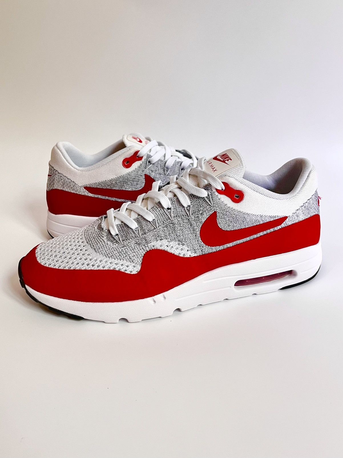 Nike Nike Air Max 1 OG Flyknit “University Red” Size US 10.5 / EU 43-44 - 1 Thumbnail
