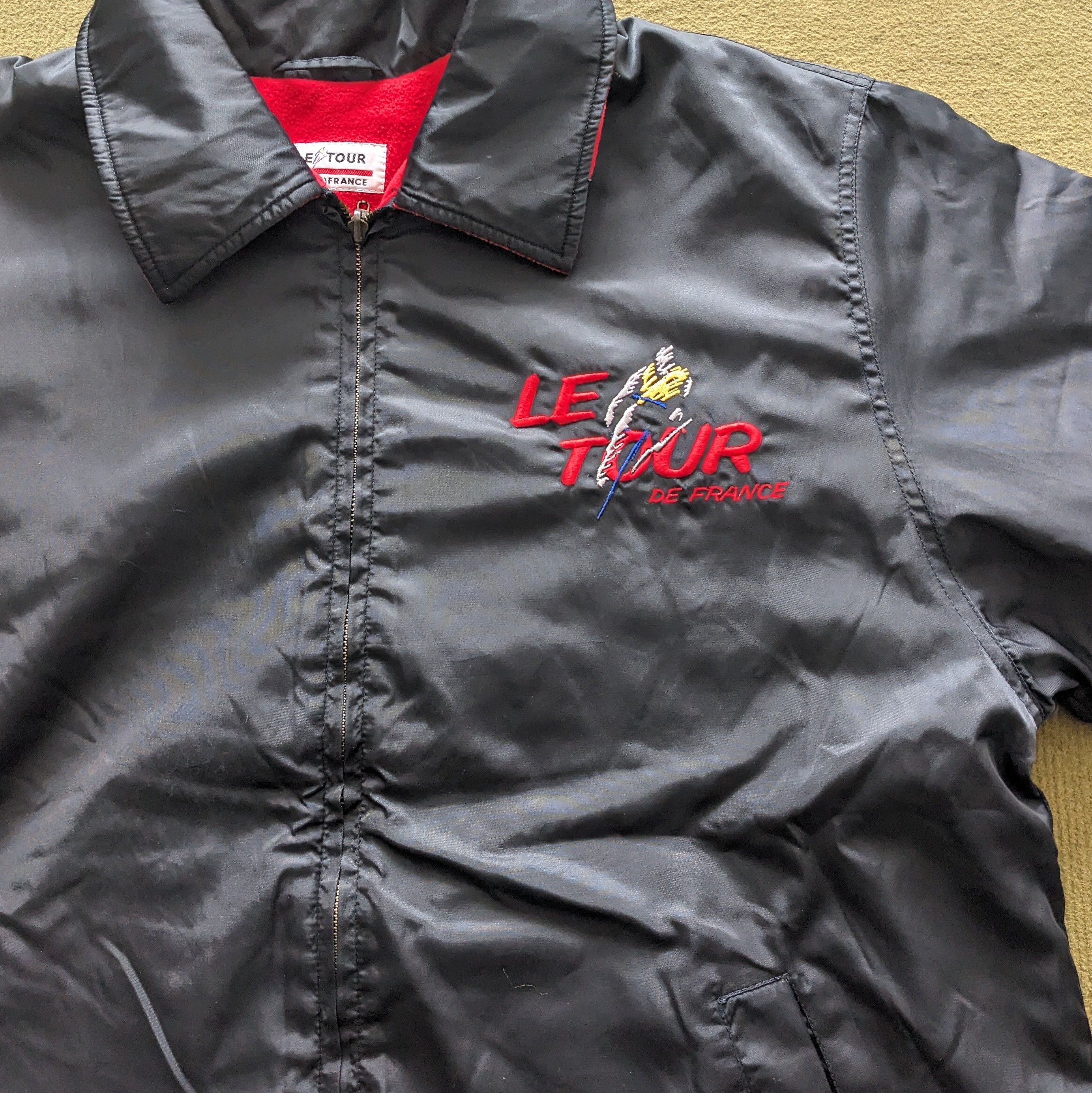 Other Vintage LE TOUR DE FRANCE Streetwear Jacket Size US L / EU 52-54 / 3 - 4 Thumbnail