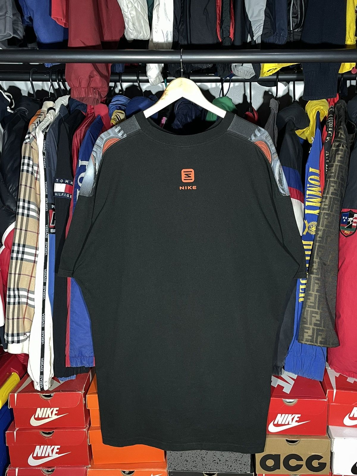 Nike × Vintage T-Shirt Nike Shox 00’s Size US XXL / EU 58 / 5 - 13 Thumbnail