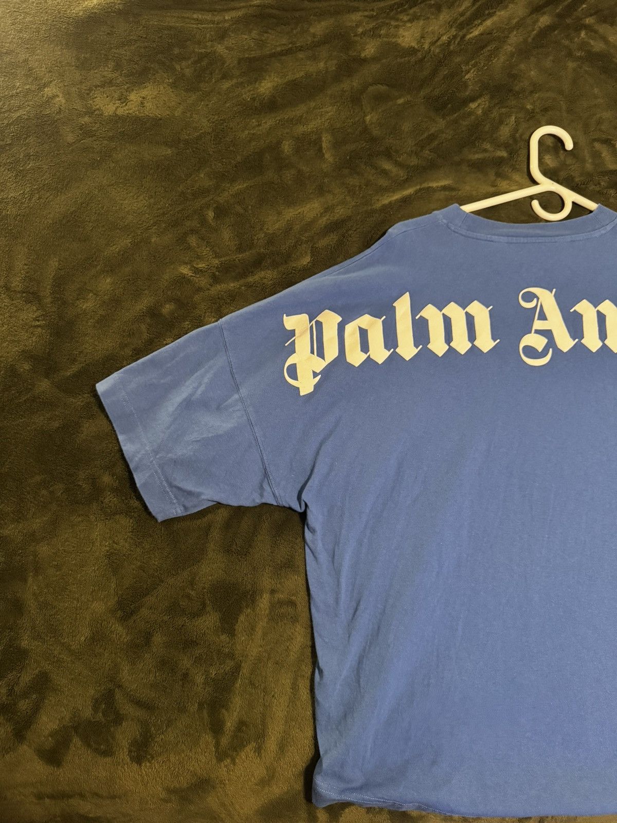 Palm Angels Palm Angels, Baggy Blue Tee Shirt Size US M / EU 48-50 / 2 - 10 Thumbnail