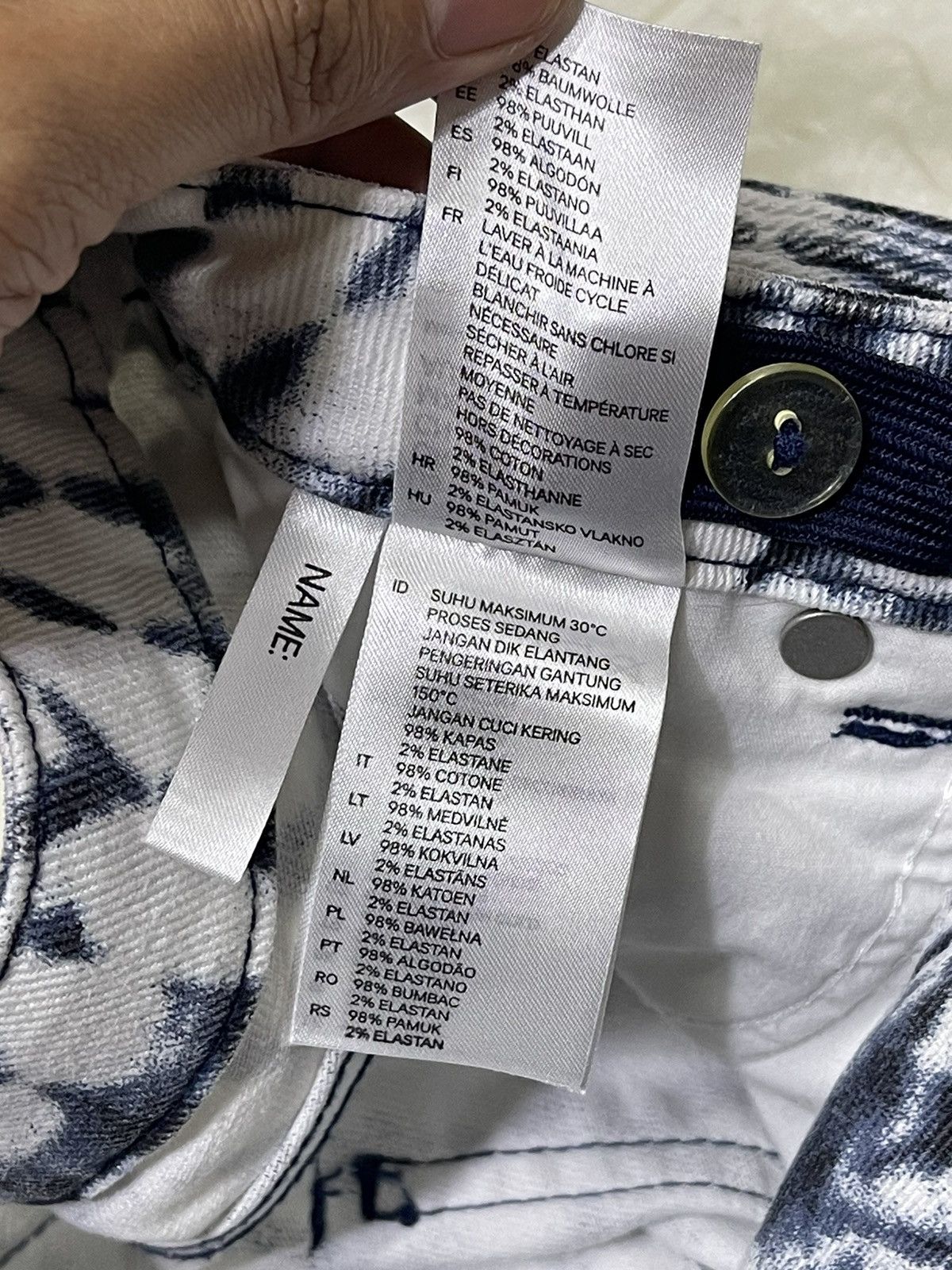 H&M × Isabel Marant Isabel Marant Pour H&M Kiddie Pants Size 29" - 20 Thumbnail