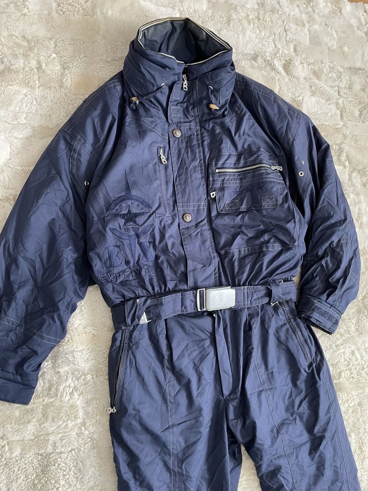 Bogner Vintage Bogner EX Expedition one-piece ski suit from the 90s Size US L / EU 52-54 / 3 - 4 Thumbnail