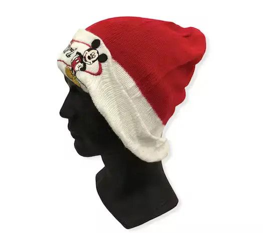 Disney × Mickey Mouse Vintage Mickey Mouse Cartoon Beanie Hat Size ONE SIZE - 2 Thumbnail