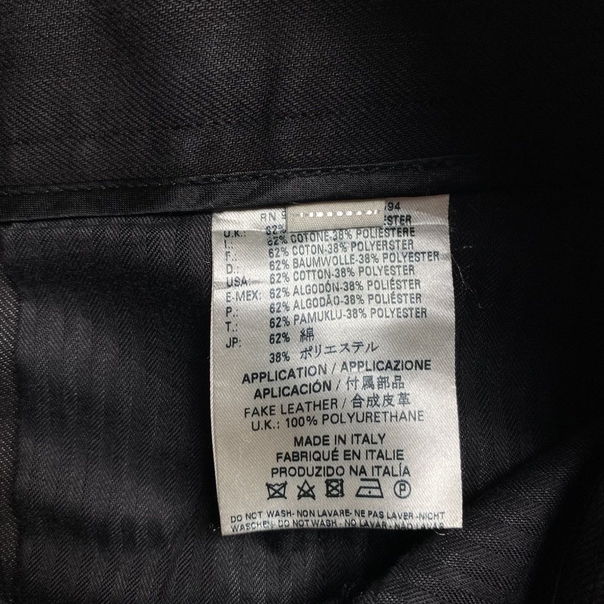 Diesel Vintage Diesel Black Gold Skinny Pant Size US 31 - 8 Thumbnail