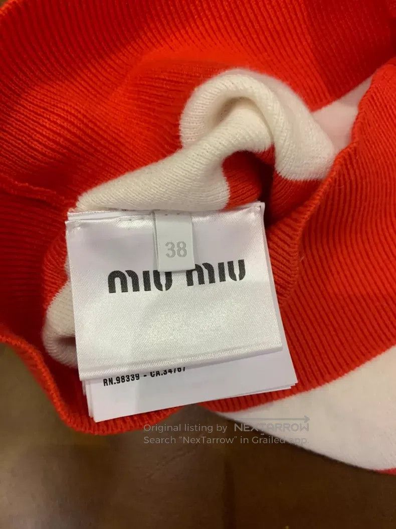 Miu Miu Miu Miu 38 Navy wind short sleeve Size M / US 6-8 / IT 42-44 - 7 Thumbnail