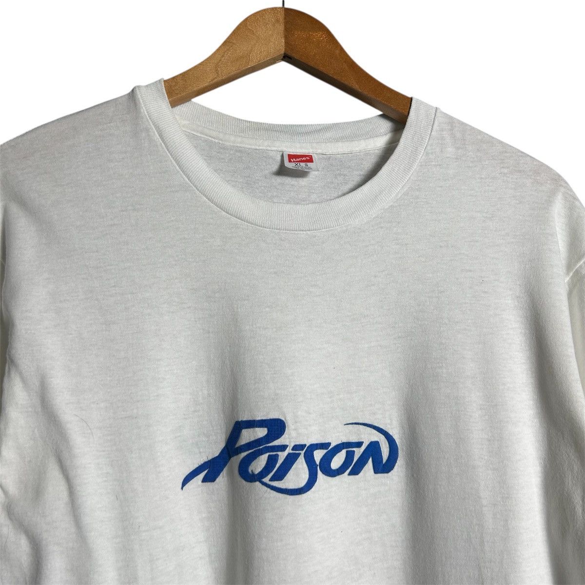 Vintage Vintage 80s Poison Band Tee Size XL / US 12-14 / IT 48-50 - 3 Thumbnail