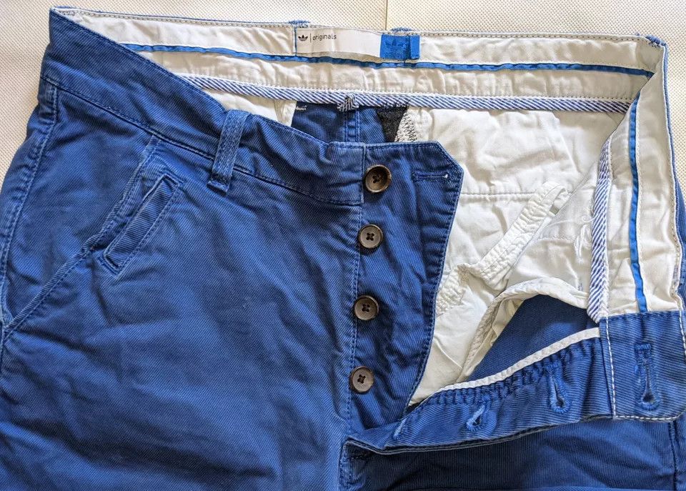 Adidas Vintage Rare ADIDAS ORIGINALS shorts 32 made in Pakistan Size US 32 / EU 48 - 4 Thumbnail