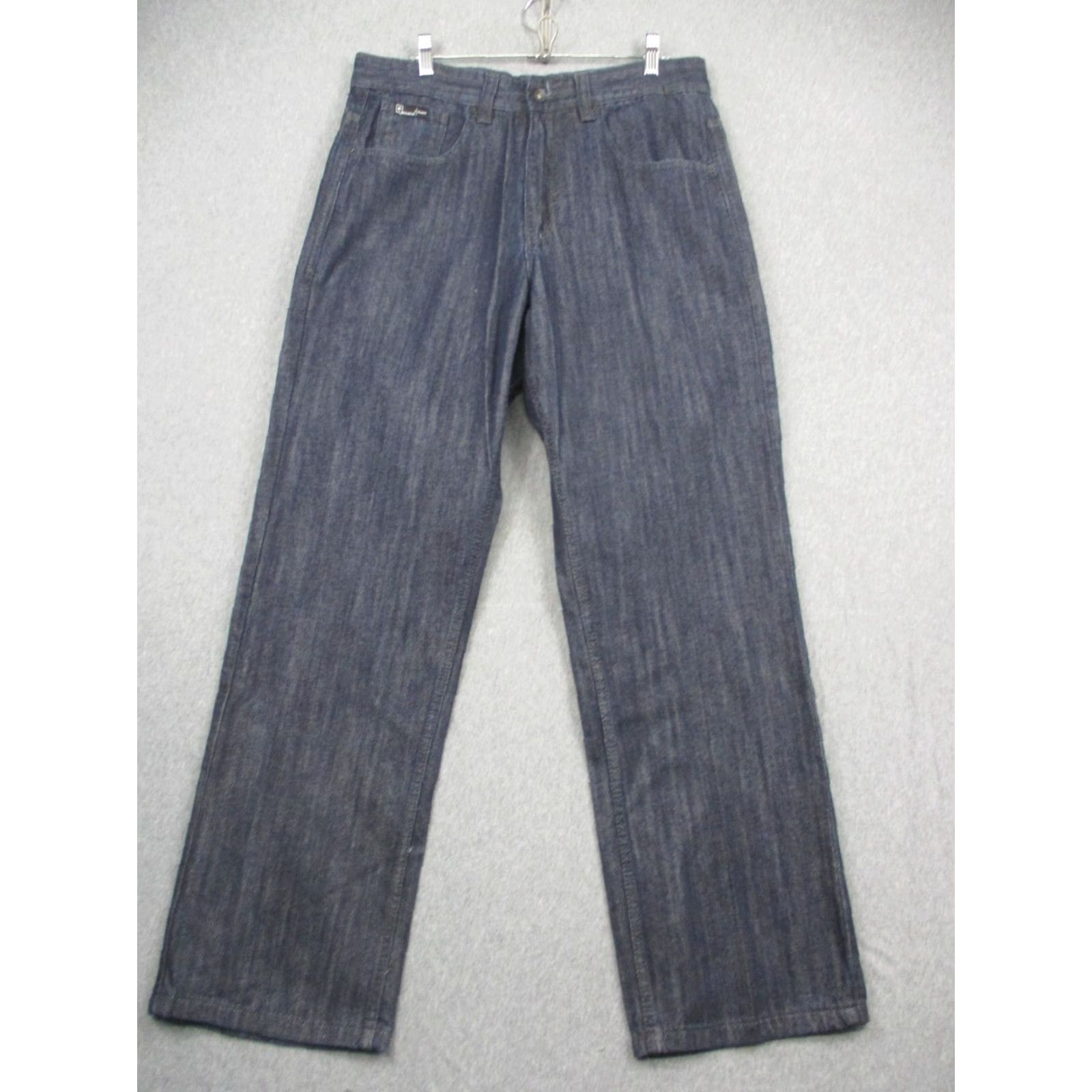 Rocawear Rocawear Jeans Mens 34x33 Baggy Fit Blue Denim Original Straight Leg Hip Hop Size US 34 / EU 50 - 2 Thumbnail