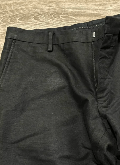 Dries Van Noten Dries Van Noten Black Trousers Size US 31 - 3 Thumbnail