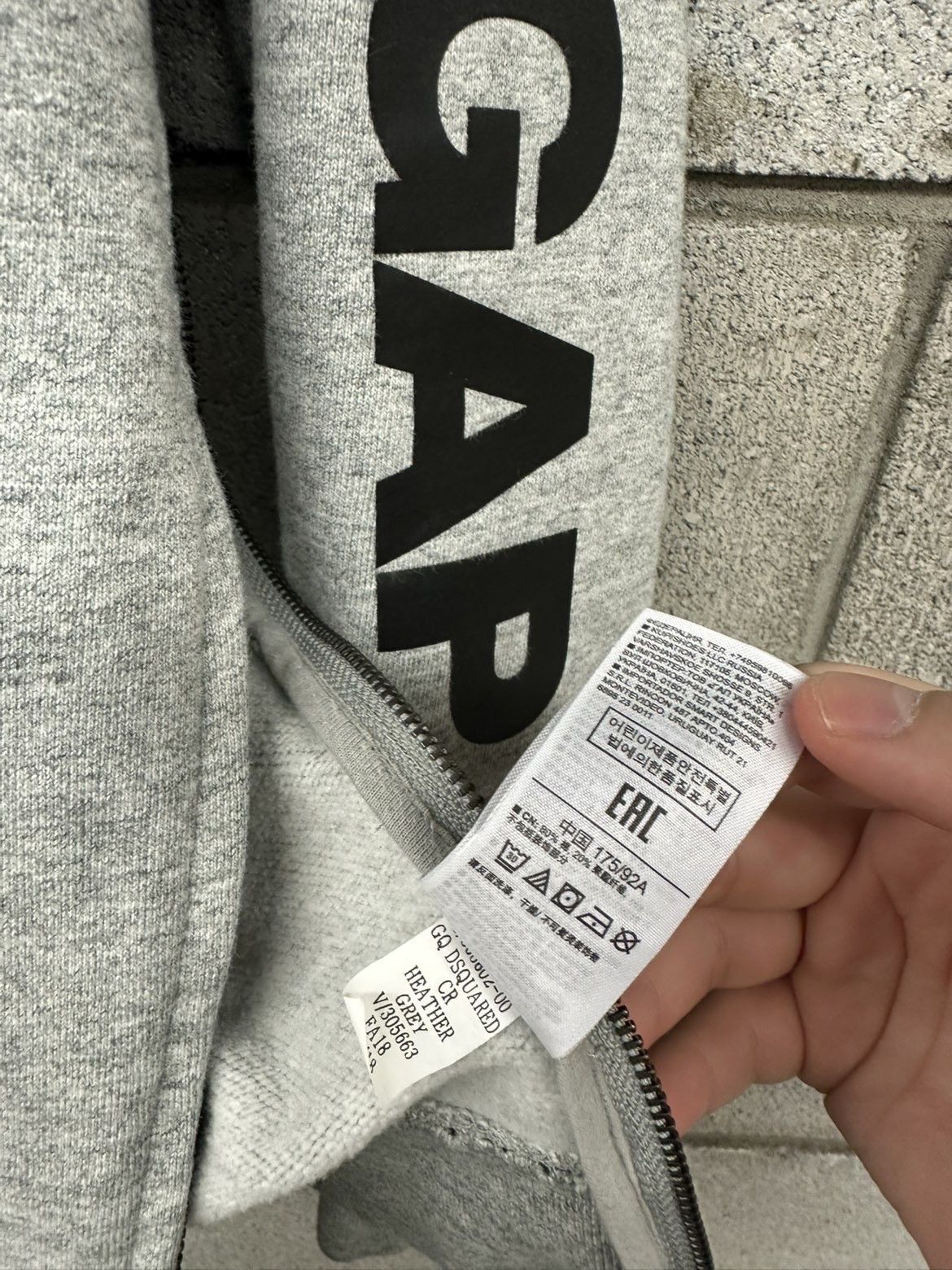 Dsquared2 Gap x Dsquared2 zip crewneck Size US S / EU 44-46 / 1 - 7 Thumbnail