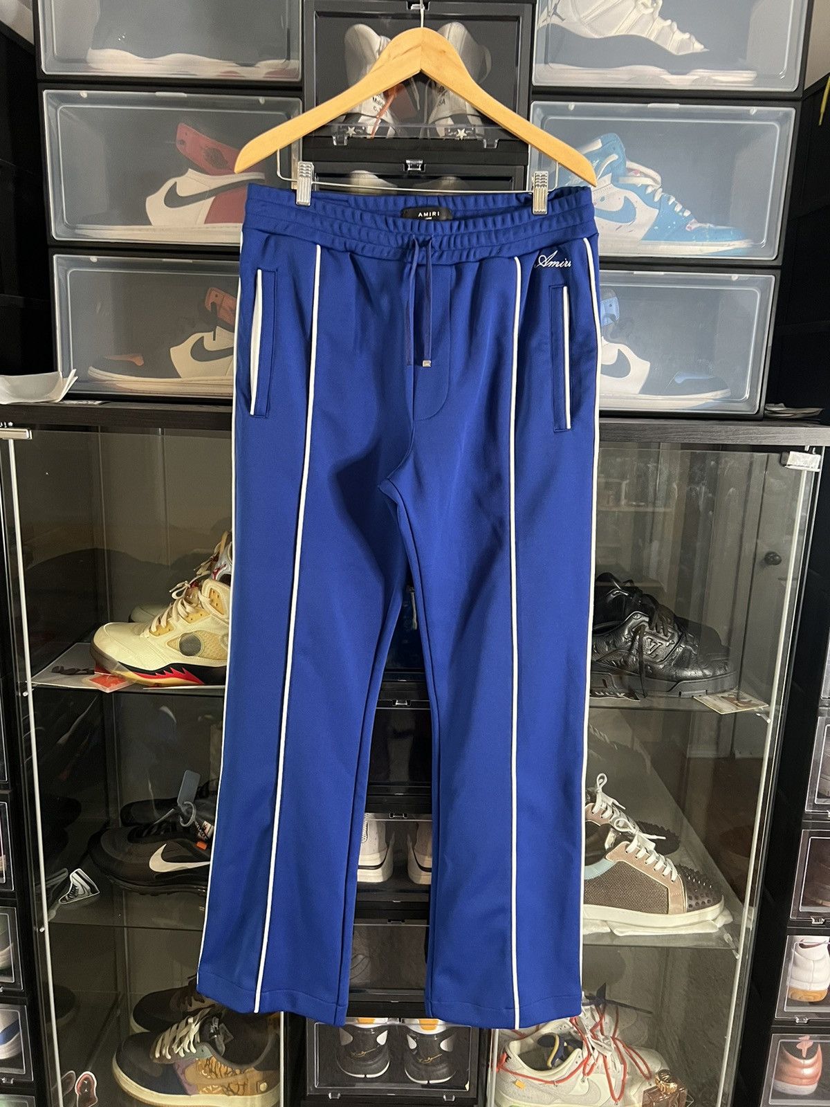 image of Amiri Pants in Blue, Men's (Size 36)