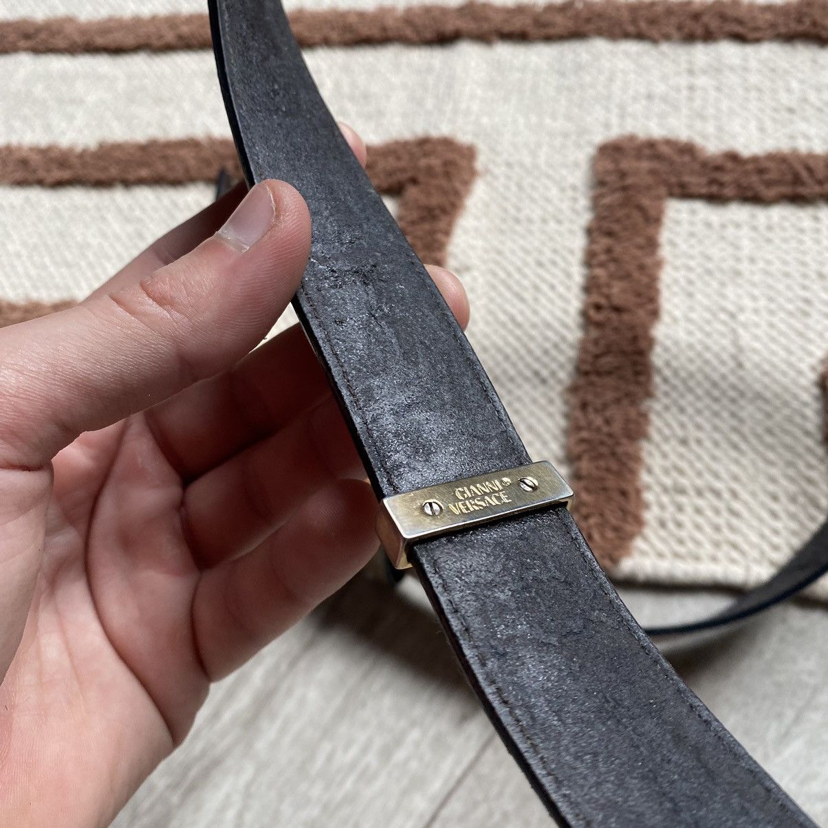 Versace GIANNI VERSACE LEATHER WMNS BELT Size ONE SIZE - 8 Thumbnail