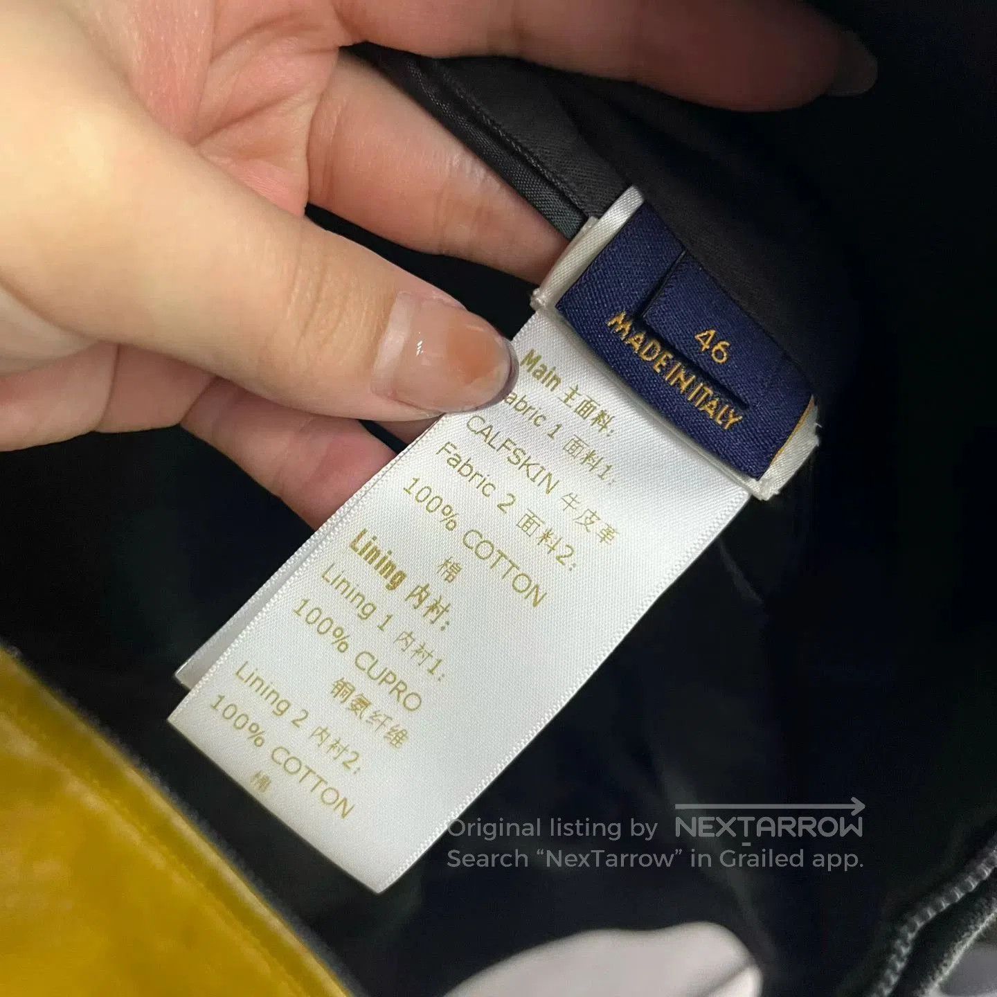Louis Vuitton Louis Vuitton Black Colorblock Print Flight Jacket. Size US S / EU 44-46 / 1 - 3 Thumbnail