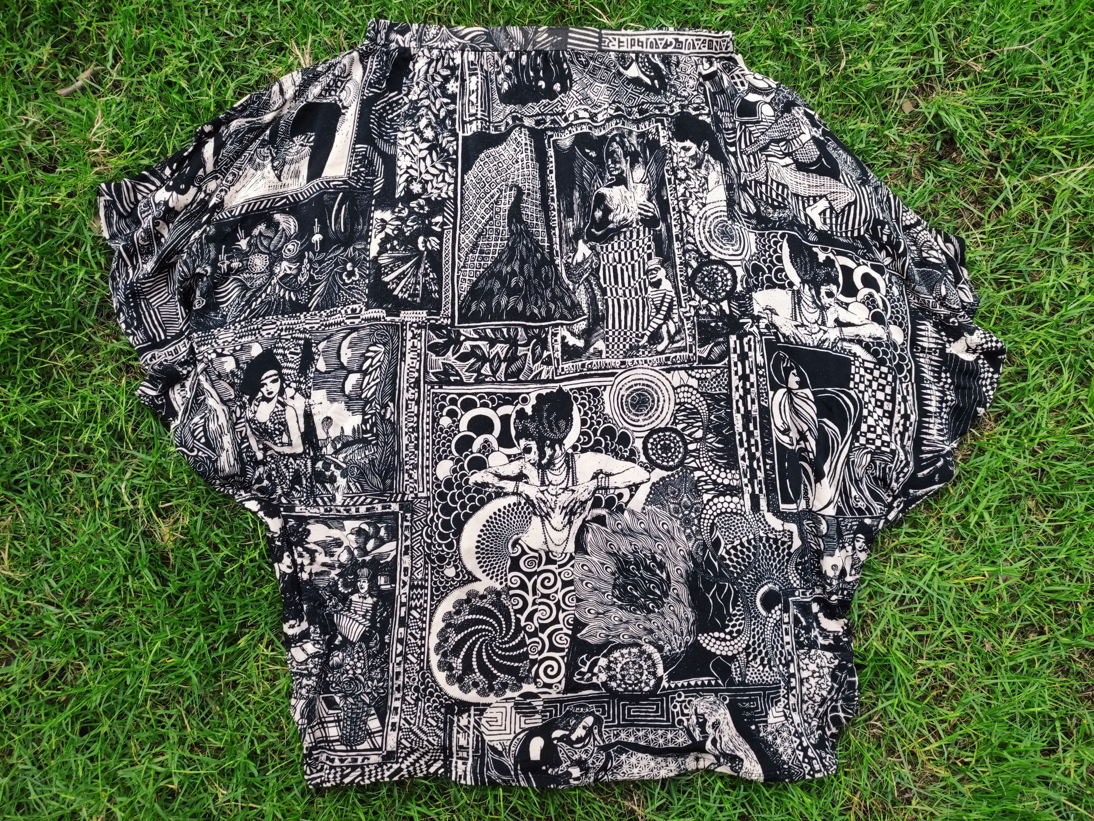 Jean Paul Gaultier Jean Paul Gaultier Comic Gustav Klimt Burlesque Skirt Dress Size M / US 6-8 / IT 42-44 - 8 Thumbnail