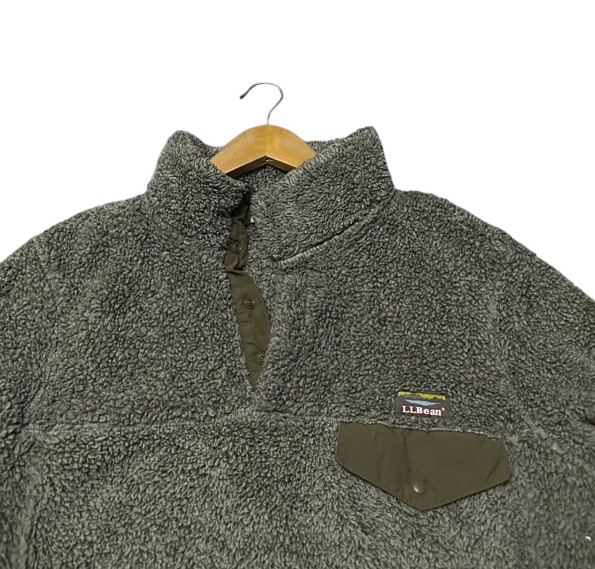 L.L. Bean L.L.Bean fleece pullover jacket with a snap-neck collar Size US S / EU 44-46 / 1 - 2 Thumbnail
