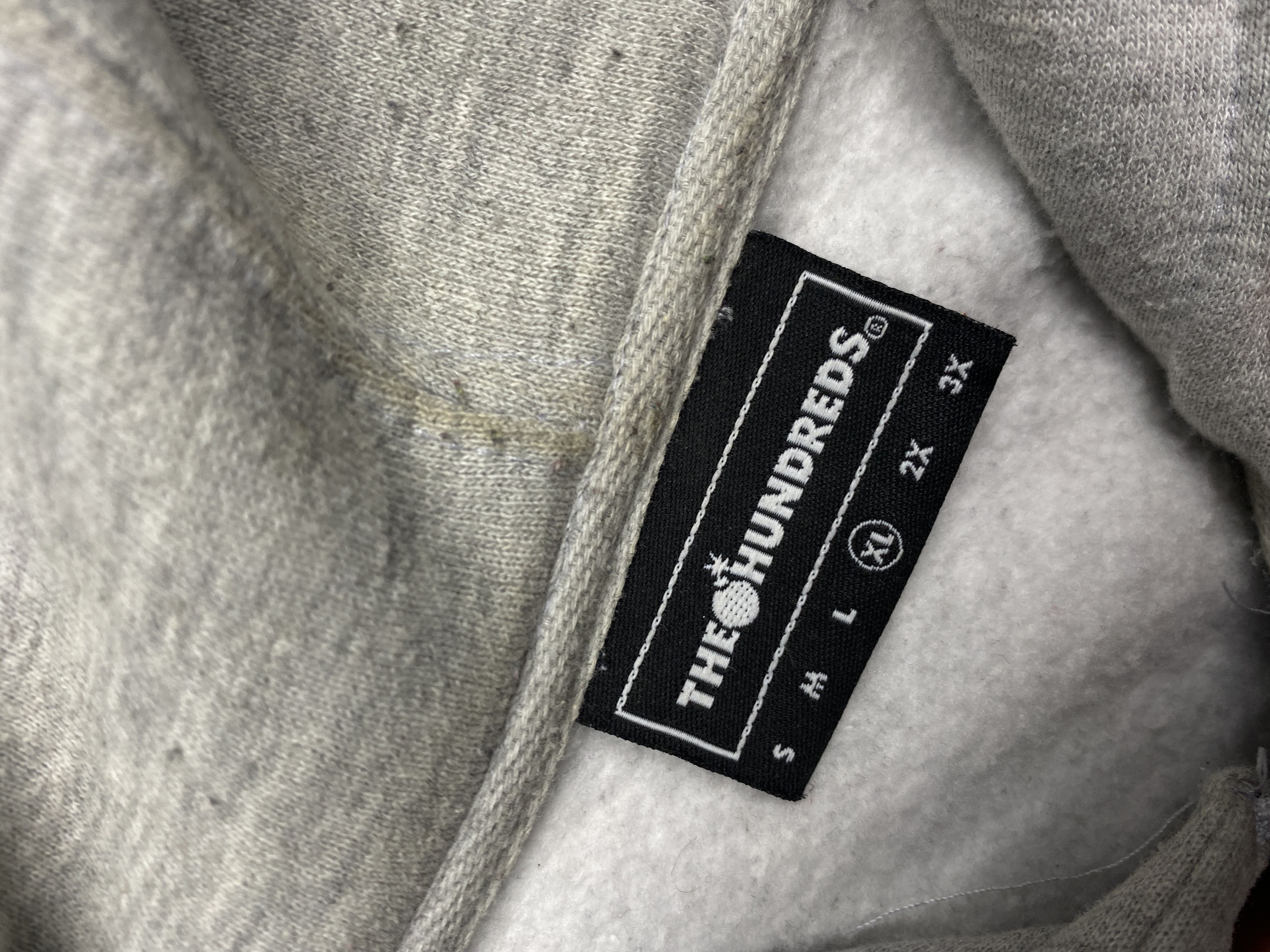 The Hundreds × Vintage The Hundreds Vintage Mens Zip Hoodie Y2K Size US XL / EU 56 / 4 - 6 Thumbnail