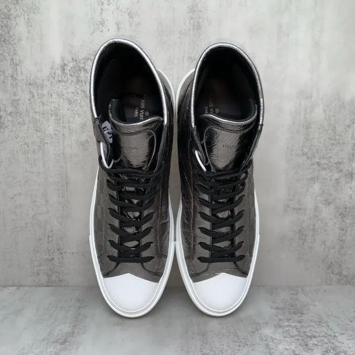 Louis Vuitton Louis Vuitton Tattoo Casual High Top Sneakers -2508 Size US 10.5 / EU 43-44 - 7 Thumbnail