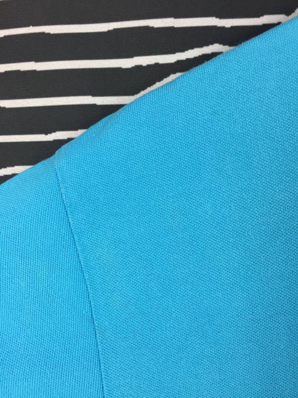 Polo Ralph Lauren Vtg Polo Ralph Lauren Pony Logo Turquoise Polo Shirt Size US M / EU 48-50 / 2 - 5 Thumbnail