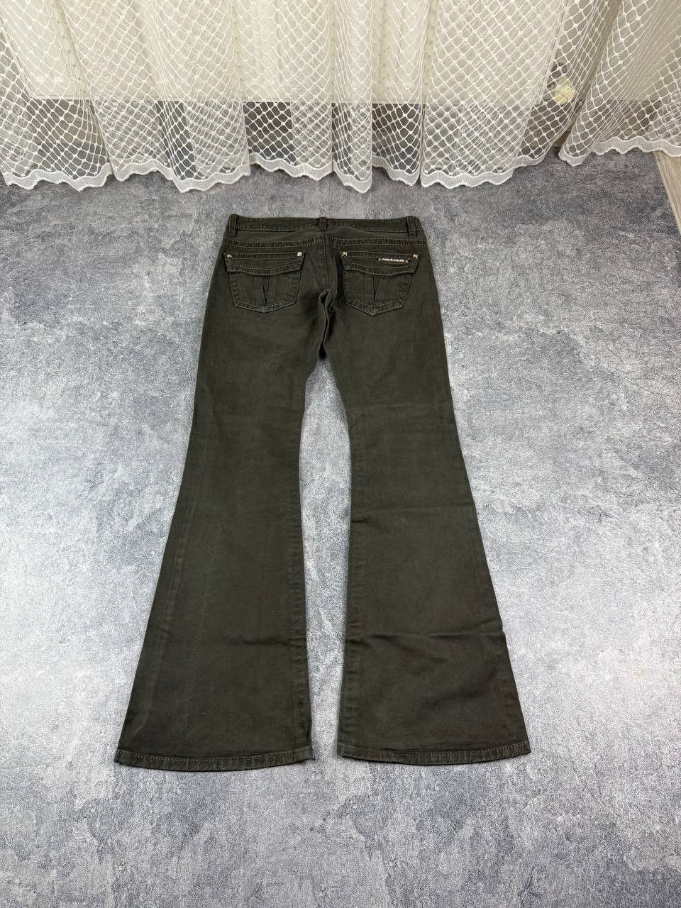 Roberto Cavalli Roberto Cavalli coquette core flared y2k distressed jeans Size 27" / US 4 / IT 40 - 3 Thumbnail