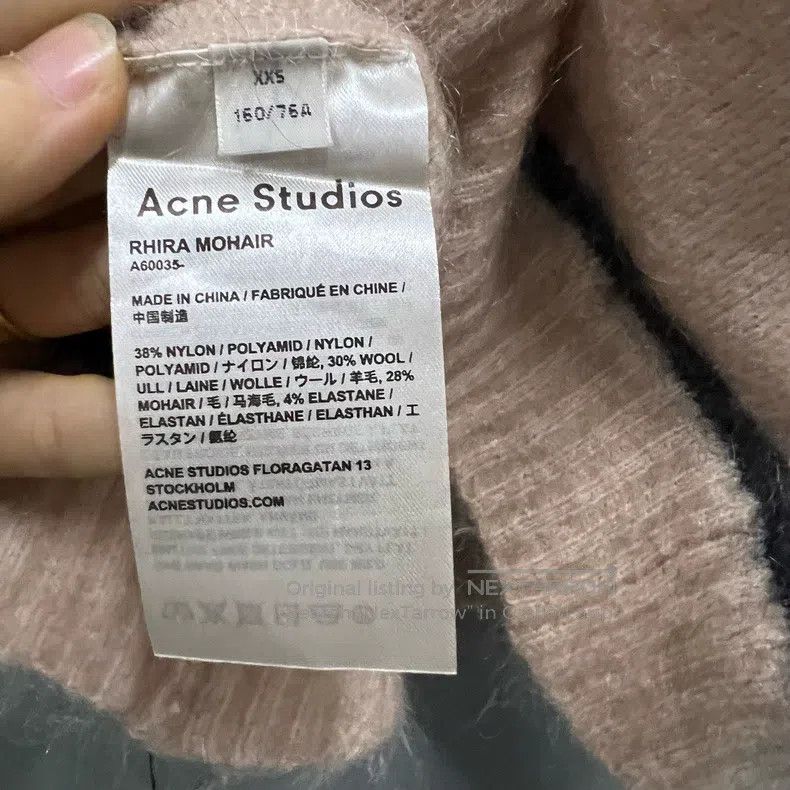 Acne Studios Acne Studios Mohair Striped Knit Sweater Size US XXS / EU 40 - 3 Thumbnail