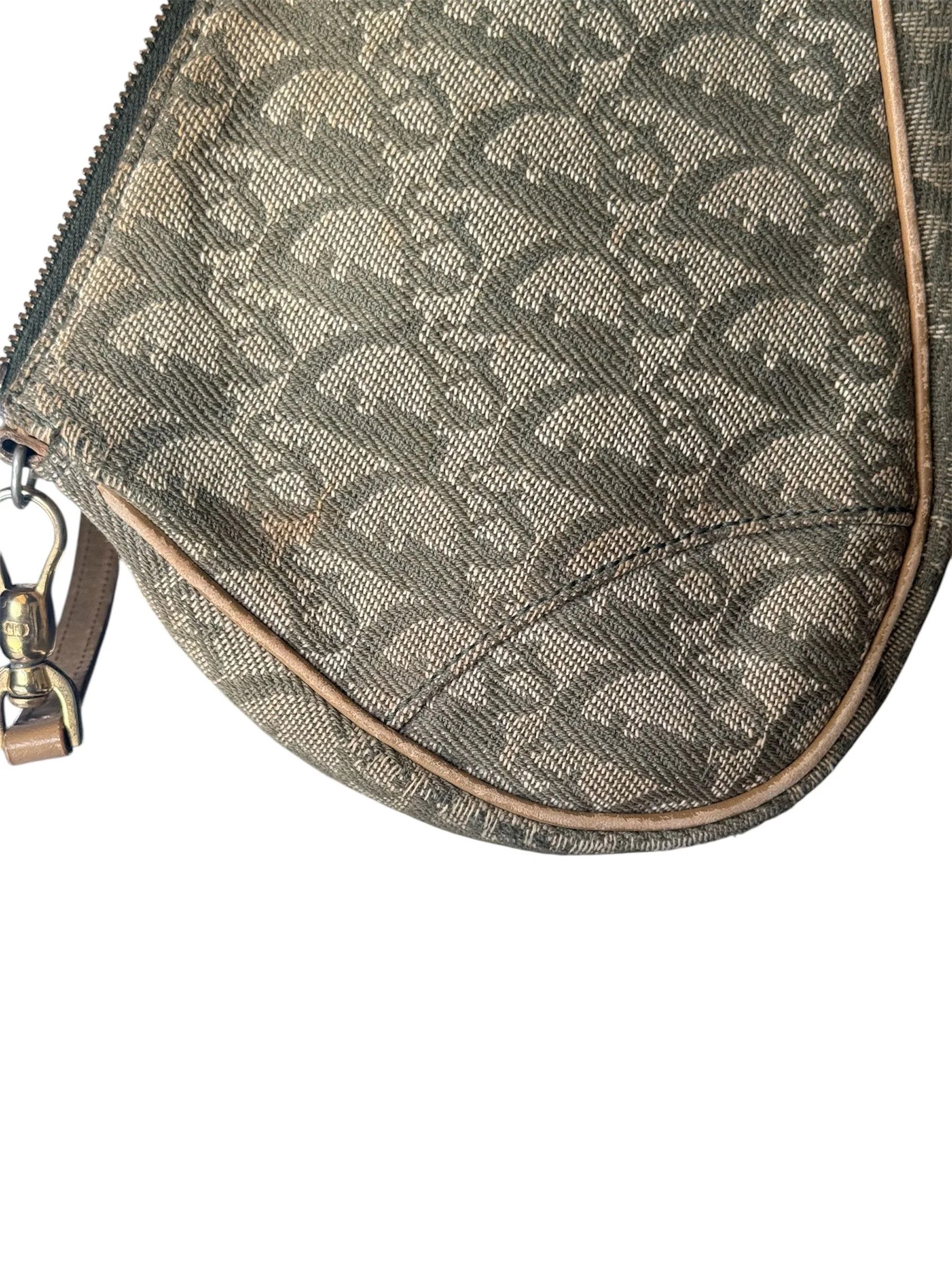 Dior Dior Green Monogram Saddle Size ONE SIZE - 7 Thumbnail