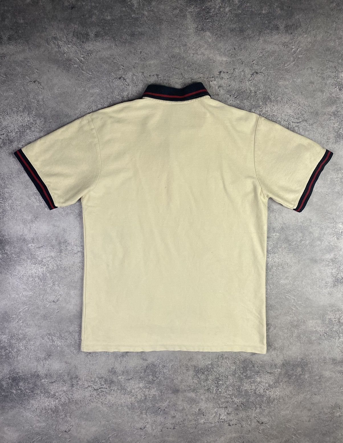 Nike Vintage 00s Nike Swoosh Drill Polo Shirt Tee Size US M / EU 48-50 / 2 - 10 Thumbnail