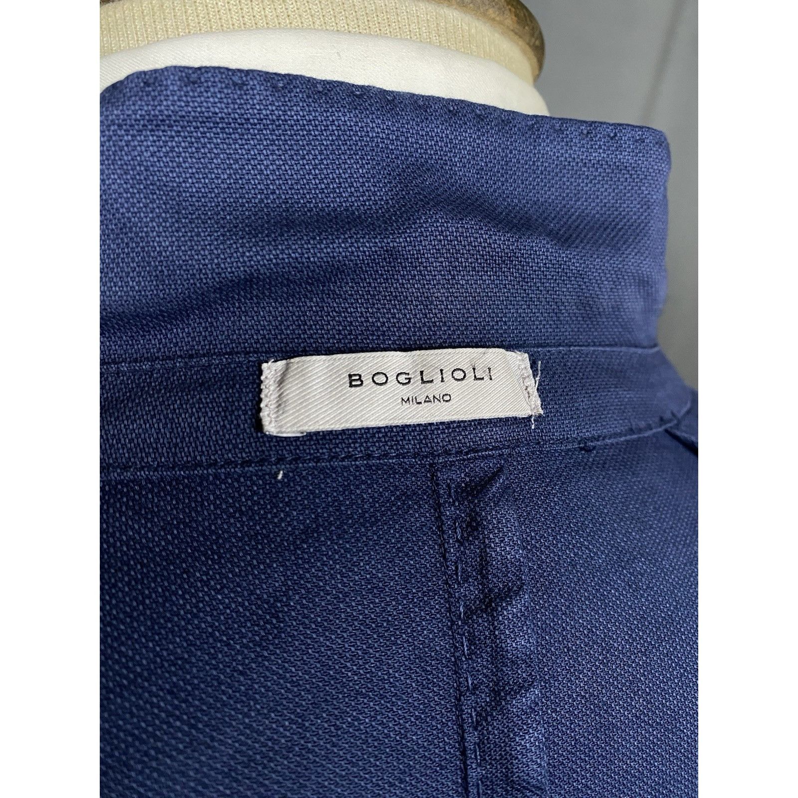 Boglioli Boglioli 50 K. Jacket Men's Blue Summer Unlined Blazer Jacke Size 50R - 9 Thumbnail