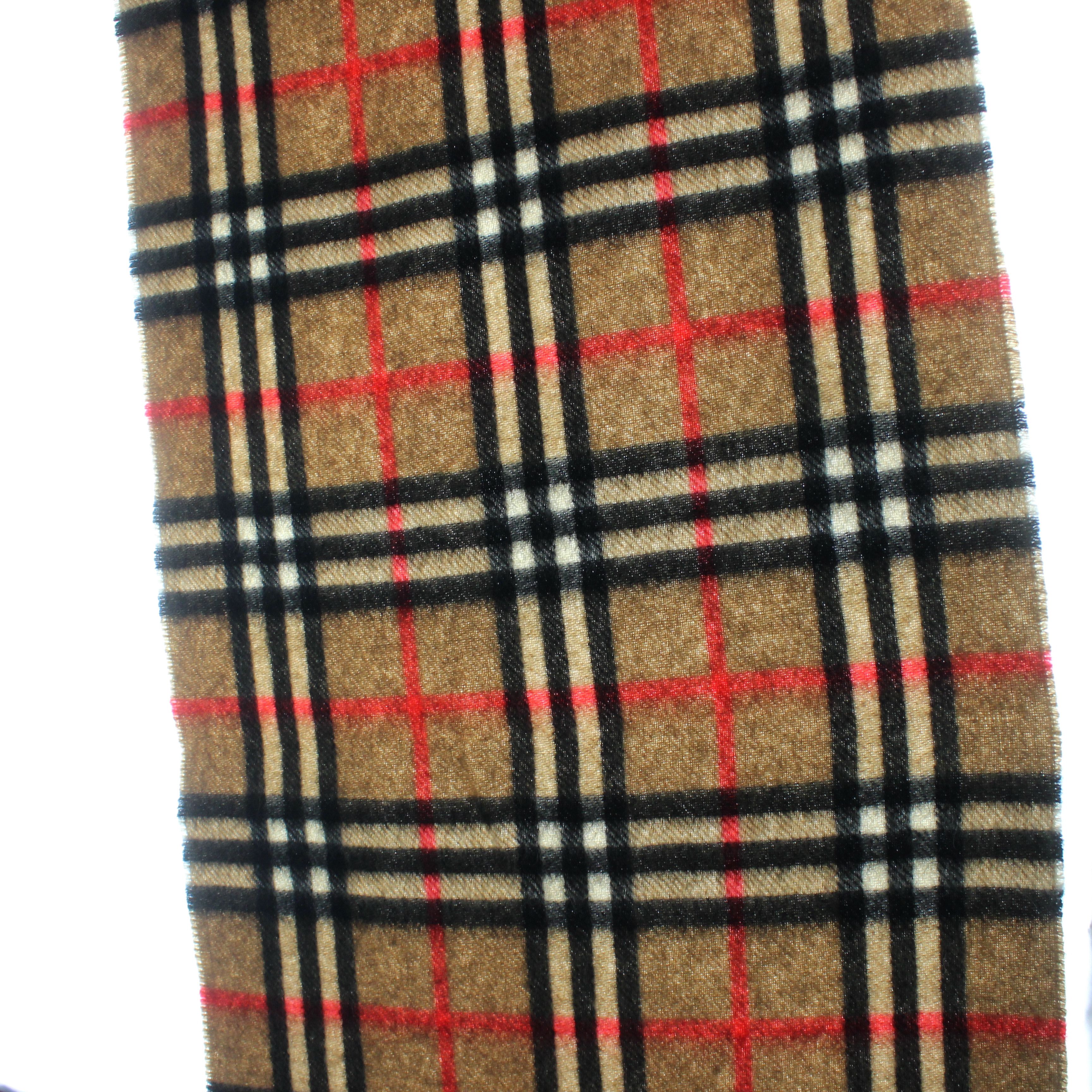 Burberry Burberry scarf pure cashmere wool nova full beige 0006 Size ONE SIZE - 8 Thumbnail