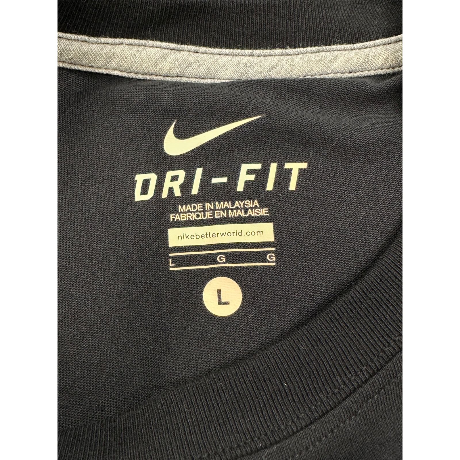 Nike Nike Dri Fit Hustle Mode Graphic Tee T Shirt Size Large L Size US L / EU 52-54 / 3 - 4 Thumbnail