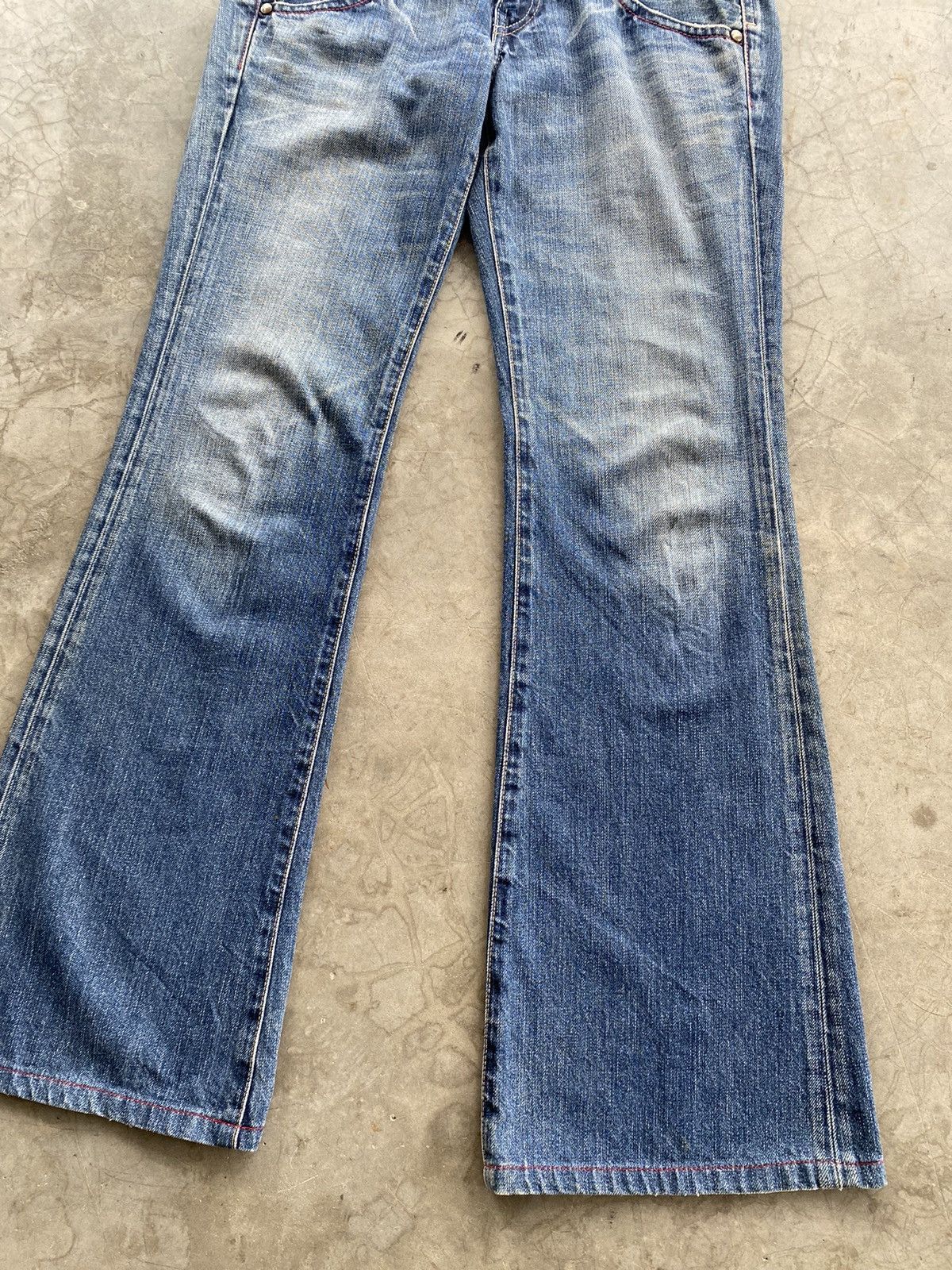 Levi's Flare Jeans Baggy Vintage Levi's Low Rise Bootcut Size 29" - 6 Thumbnail