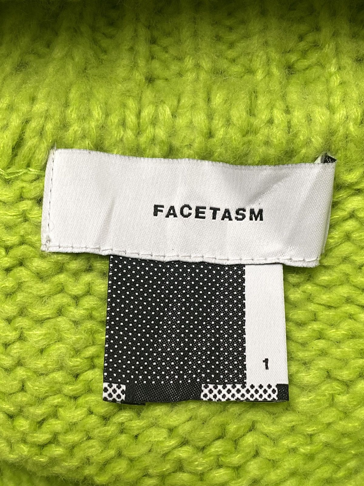 Facetasm × Japanese Brand Facetasm - Micro Vest Knitted Neon Size US M / EU 48-50 / 2 - 6 Thumbnail