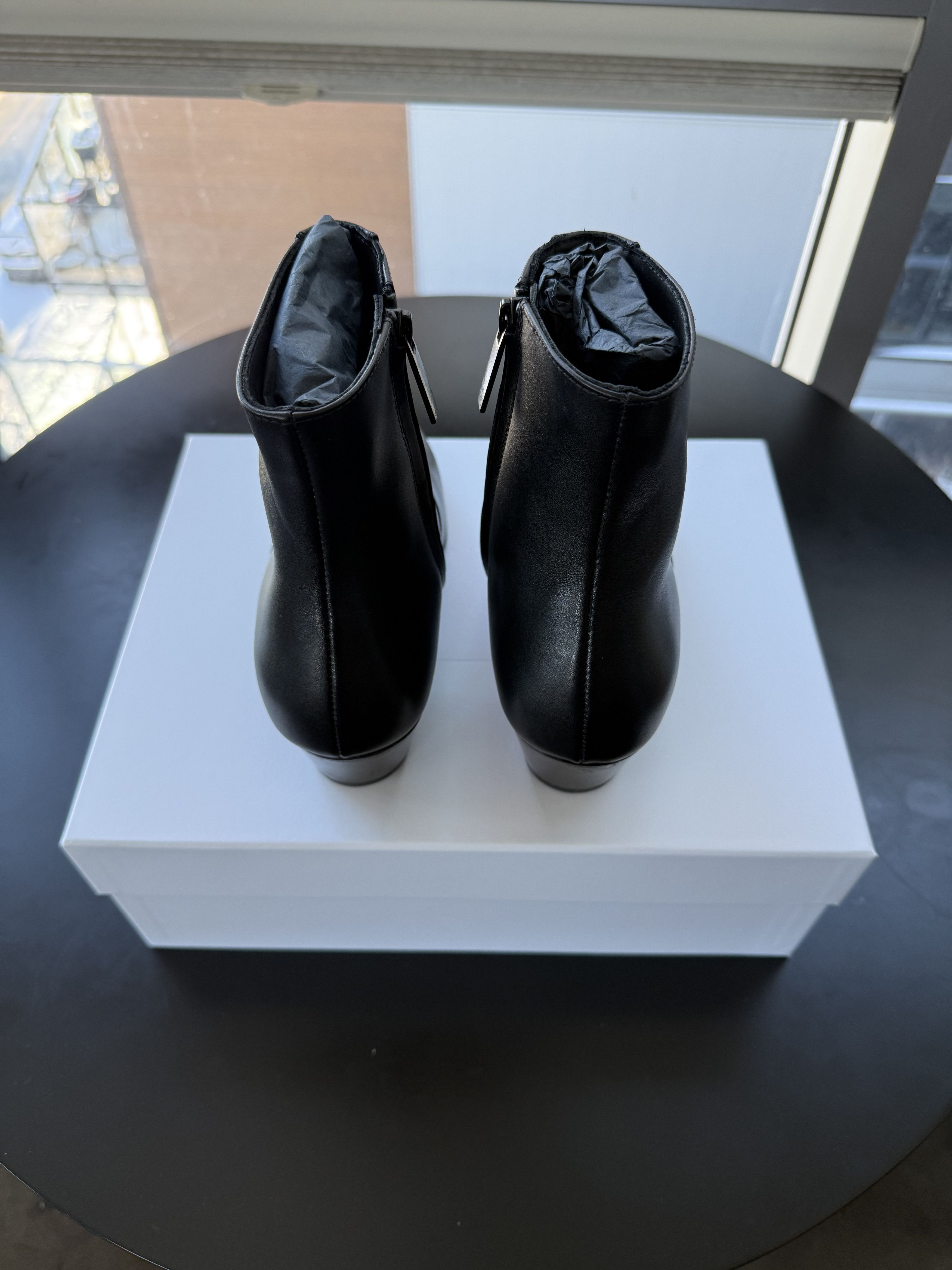 Story Et Fall Story Et Fall 6746 Acid Boot in Black Leather Size US 5.5 / EU 38 - 3 Thumbnail