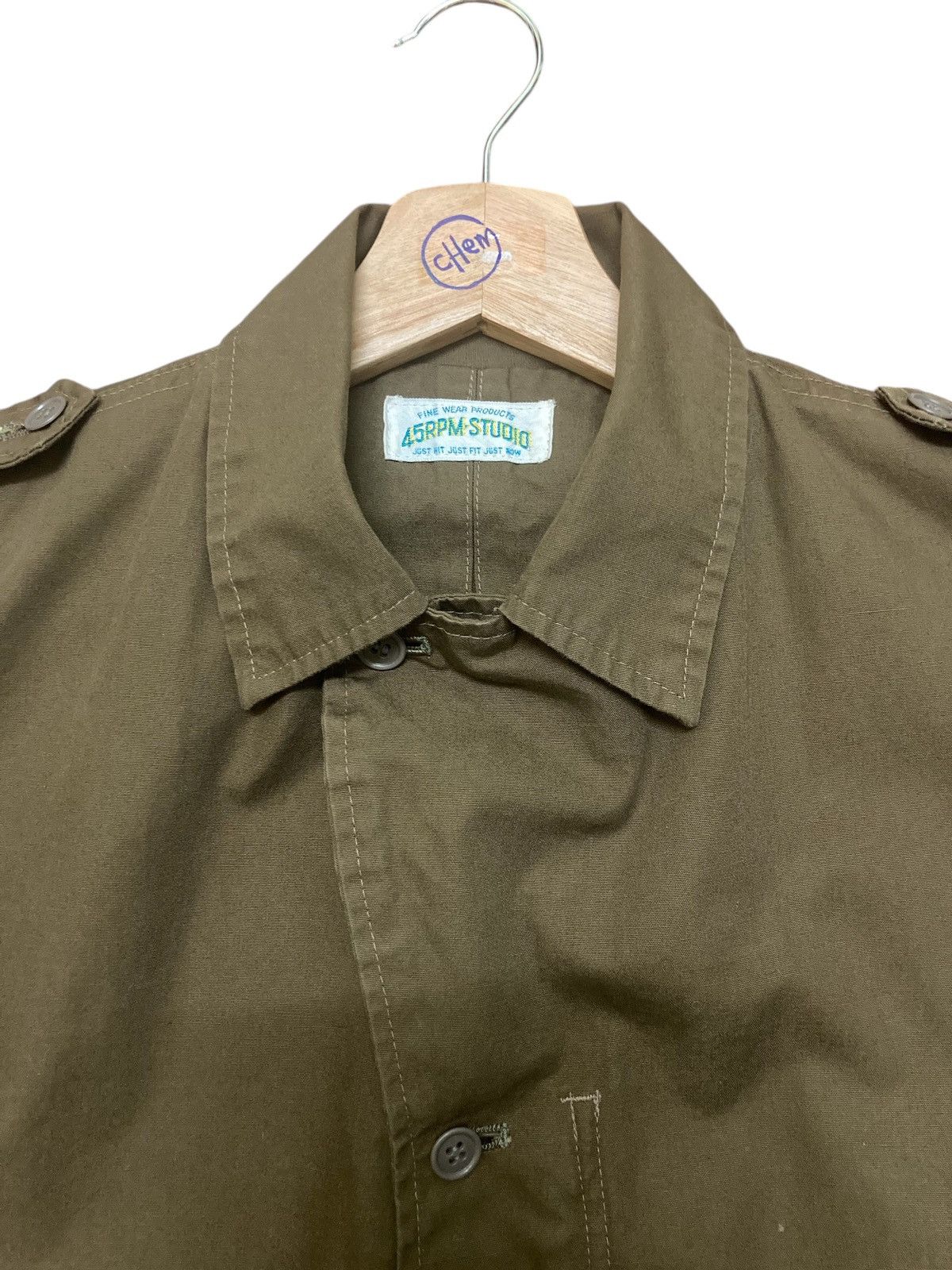 45rpm 45Rpm-Studio X California Dream Co. Military Jacket Size US M / EU 48-50 / 2 - 4 Thumbnail