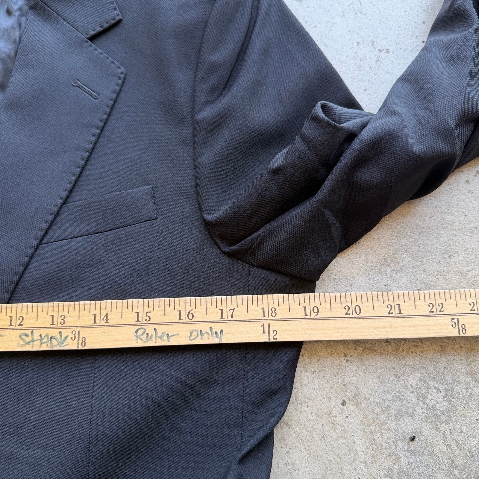 Gucci Gucci Uniform Blazer Black Tailored Sport Coat Jacket Size 36R - 7 Thumbnail