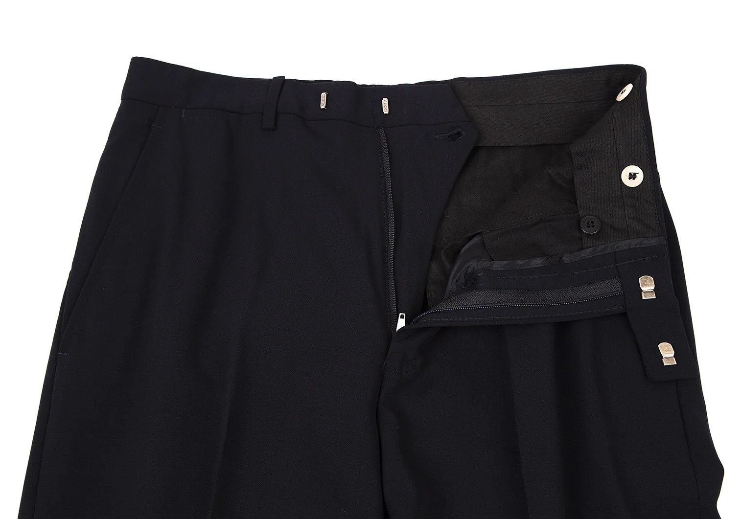 Gucci Stretch Wool Slacks Pants in Navy Size 46 Size US 30 / EU 46 - 3 Thumbnail