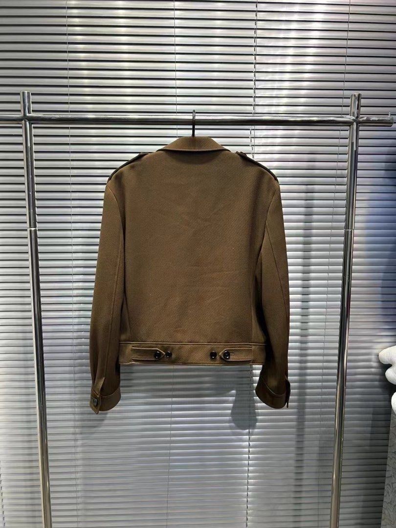Celine Celine 19FW wool gaberdine aviator jacket sz46 Size US S / EU 44-46 / 1 - 3 Thumbnail